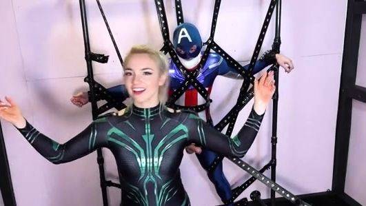 Tease and Thank You - Mandy Marx - The Captain In Captivity - drtuber.com on poweredporn.com