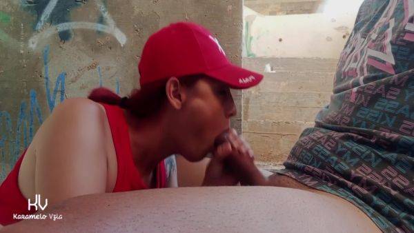 I Escaped With My Brother-in-law To A Ruined Building And Gave Him A Handjob, Filling My Mouth With Semen - desi-porntube.com - India on poweredporn.com