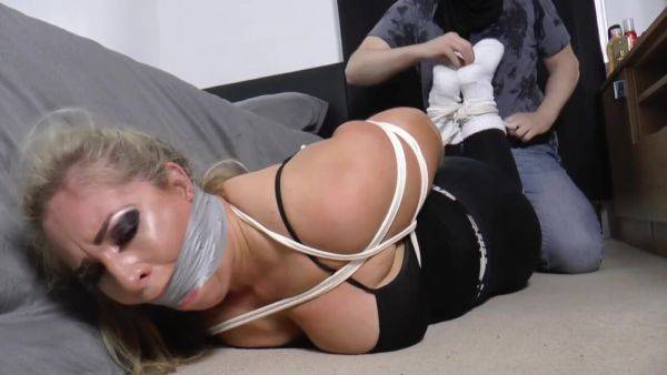 Kellie tied up and gagged - upornia.com - Britain on poweredporn.com