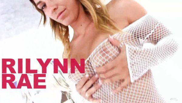 Topwebmodels Rilynn Rae takes on a massive white cock POV-style and gets a cum facial - sexu.com on poweredporn.com