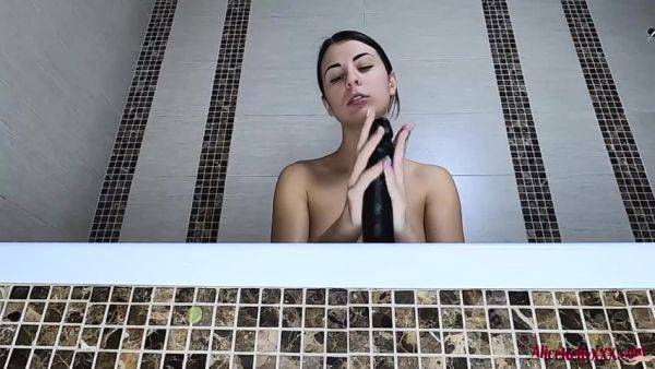 Babe Sucking And Riding On Sex Toy In B - hclips.com on poweredporn.com