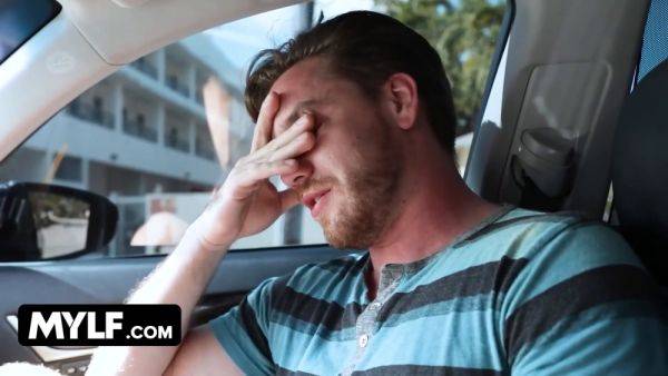 MyLF: Tall & busty stepmom gets a huge creampie in high heels - sexu.com on poweredporn.com