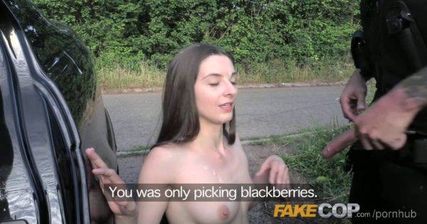 British cop in uniform fucks tight pussy of fruit picker in POV - sexu.com on poweredporn.com