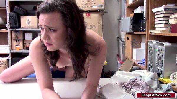 Female Thief Assfucked By Store Officer - hotmovs.com on poweredporn.com