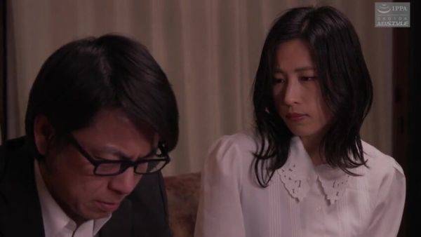 A Wife Goes to the Victim to Get Forgiveness for Her Husband - txxx.com on poweredporn.com