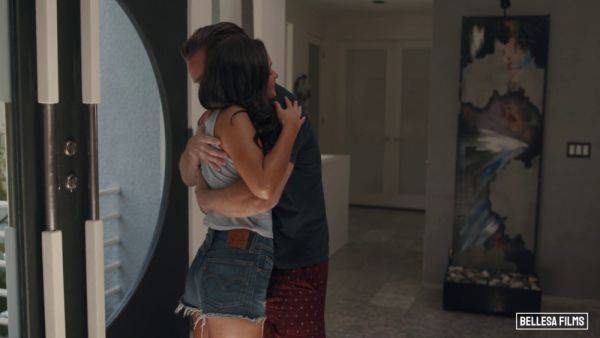 Zoe Bloom takes her sister's man while she's sound asleep up stairs - sexu.com on poweredporn.com