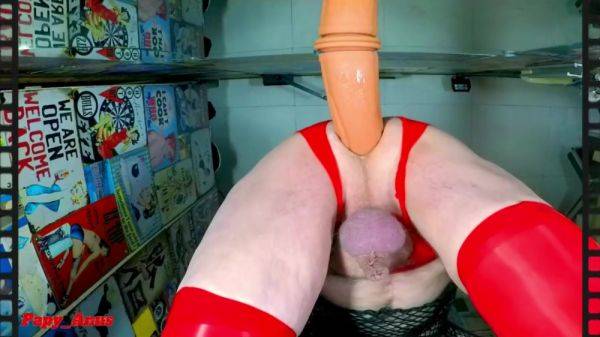 Papy Anus Gros Dildo Silicone Xxl 400 X 92 - hclips.com on poweredporn.com