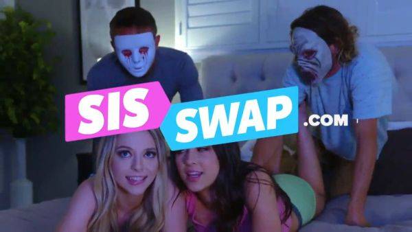 Sophie Sativas gets her natural tits and blonde pussy pounded by stepdad's big cock - sexu.com on poweredporn.com