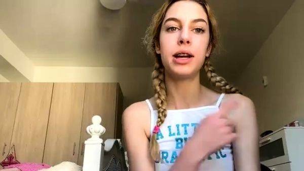 Solo Amateur Blonde Teen Homemade Pussy Masturbation - drtuber.com on poweredporn.com