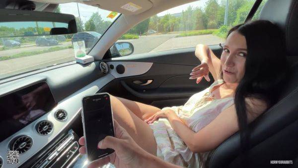 Lovense Control In Cafe And Hot Blowjob In P1 - videomanysex.com on poweredporn.com