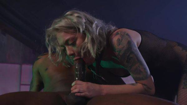 Strong hardcore with a black bull grants this submissive whore the best facial - xbabe.com on poweredporn.com