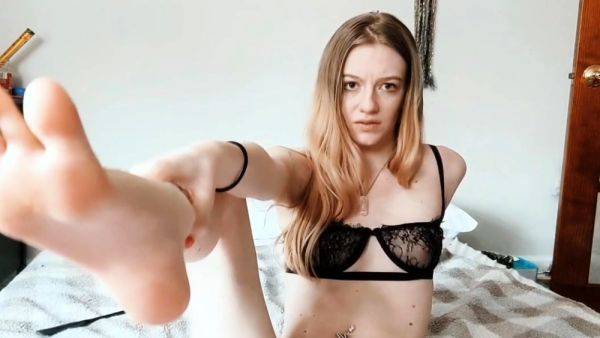 LucySpanks – My Feet and Your Wife - drtuber.com on poweredporn.com