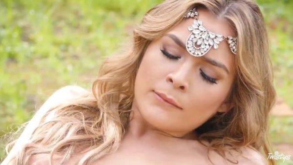 Watch this Greek goddess explore her wet pussy in HD - sexu.com on poweredporn.com