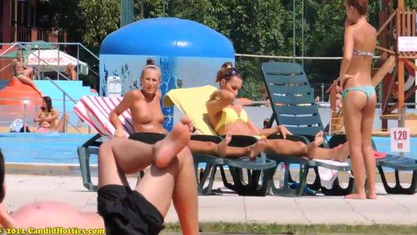 Topless Nude Teens Tanning Mix 1 7 Min - voyeurhit.com on poweredporn.com