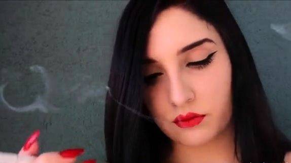 Matriarch Malice - Liquid Black Latex Smoke - drtuber.com on poweredporn.com