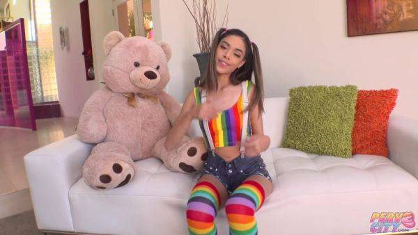Harmony Wonder Humps Giant Teddy Bear - hotmovs.com on poweredporn.com