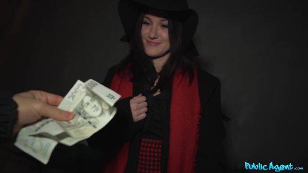 Brunette with saggy tits paid to suck dick and get laid in perfect cam scenes - hellporno.com on poweredporn.com