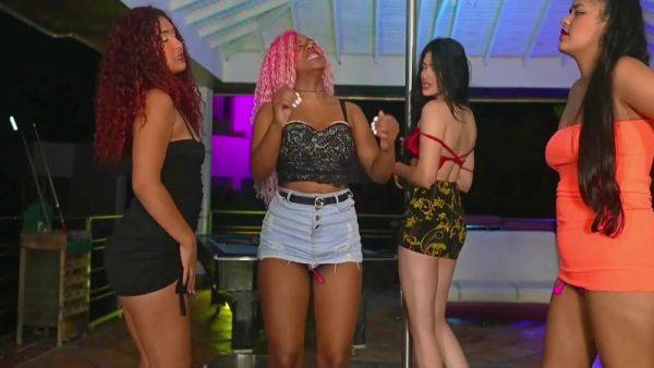 Latina Group Of Girls Fingering Her Ass And Pussy At The Same Time - upornia.com on poweredporn.com