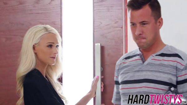 Emma Hix bounces on a massive fat dick like a hot slut on the streets - sexu.com on poweredporn.com