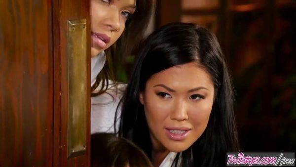 August Ames gets a hot creampie in Twistys' Twistys' sorority blues video - Part 1 - sexu.com on poweredporn.com