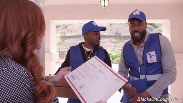 Reality interracial threesome with curvy redhead mom Sophia Locke part 2 - xtits.com on poweredporn.com