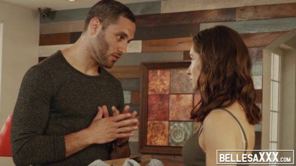 Cassidy Klein's inked pussy begs for a deep dicking before a hot cowgirl ride with Damon Dice - sexu.com on poweredporn.com