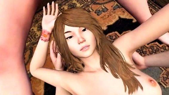 House Party - Threesome with Vickie and Rachel - drtuber.com on poweredporn.com