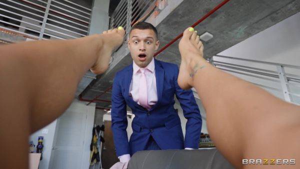 Khloe Kapri and Carmela Clutch getting fucked on the couch - xhand.com on poweredporn.com