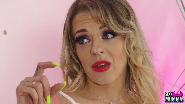 Horny Mom MILF April bangs her stepdaughter Lana's brain out - April paisley in old and young lesbian sex - xtits.com on poweredporn.com