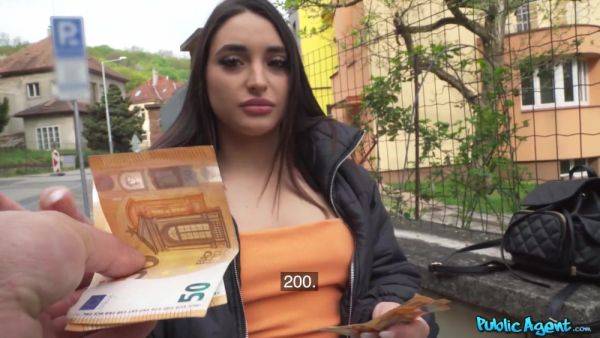 Sara Diamante rides thick throbbing cock with her panties on - xhand.com on poweredporn.com