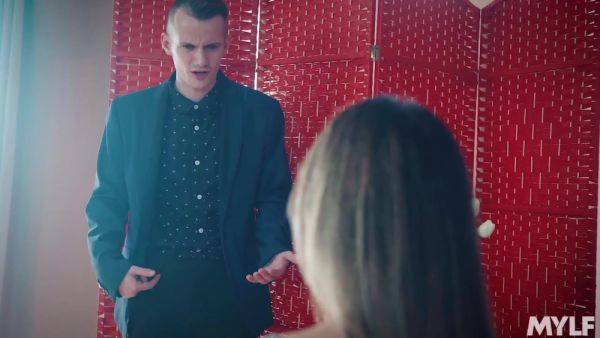 Tasting The Milk - MYLF - hotmovs.com on poweredporn.com