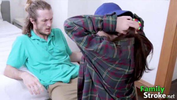 Stepbrother's dick gets stuffed by sexy Rocky Teen's ass in hardcore flirting session - sexu.com on poweredporn.com