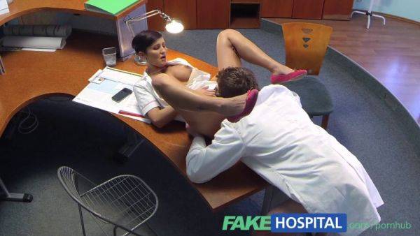 Gabrielle Gucci's tight pussy examined by kinky doctor in fakehospital POV - sexu.com on poweredporn.com