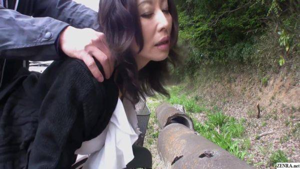Mature Japanese Outdoor Bottomless Bicycle Riding And Sex 5 Min With Asian Milf And Blue Sky - upornia.com on poweredporn.com