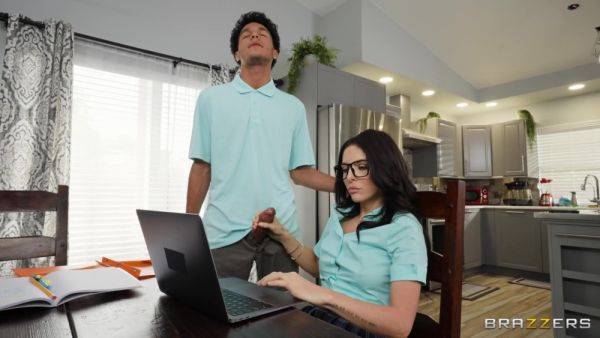 Young black hunk fucks brunette diva hardcore and comes in her butt - xbabe.com on poweredporn.com