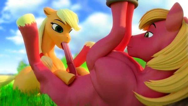 Applejack Blowjob [Clopician] - drtuber.com on poweredporn.com