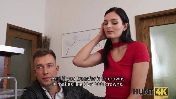 Naughty Czech amateur wife goes wild for cash in POV reality video - sexu.com on poweredporn.com