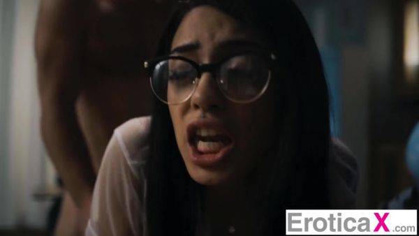 Naughty College Student Spanked wt Cock By Teacher - hotmovs.com on poweredporn.com