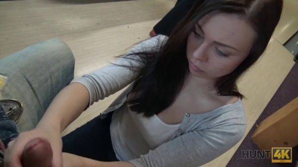 Hidden in the bar, Hunter is ready to pay for some awesome sex for money - sexu.com on poweredporn.com