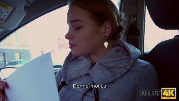 Russian teen in boots trades debt for new boots in HD homemade video - sexu.com - Russia on poweredporn.com