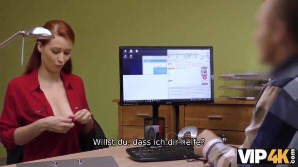 Agent bangs Isabella Lui in front of camera for a VIP4K interview - sexu.com - Czech Republic on poweredporn.com