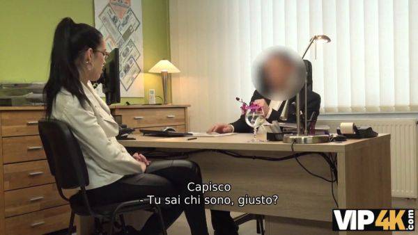 Elis Dark's glasses make her pussy look even hotter in this steamy Czech casting interview - sexu.com - Czech Republic on poweredporn.com