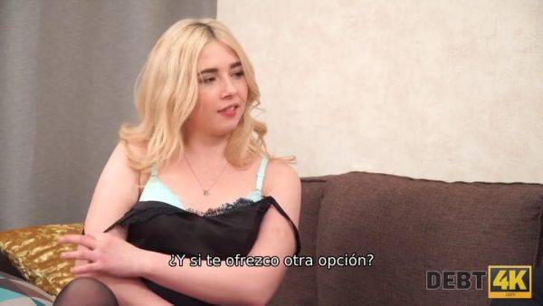 Maria Hurricane, the blonde Russian teen, gets turned into a whore for cash - sexu.com - Russia on poweredporn.com