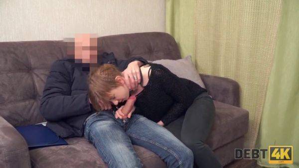 Maria Hurricane & Eva Abel get down and dirty with cool gadgets in Debt4k - sexu.com - Russia on poweredporn.com