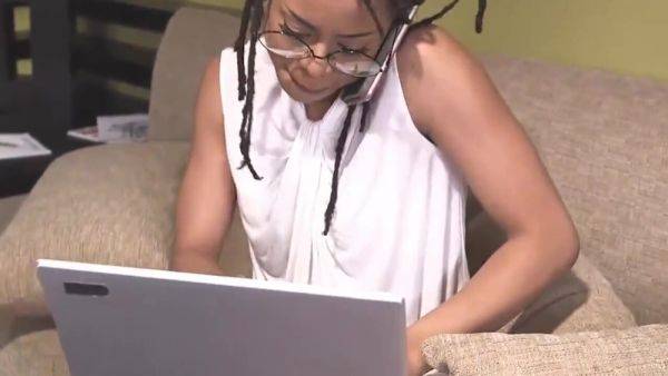 Hot ebony queen with locks get rocked and cock - upornia.com on poweredporn.com