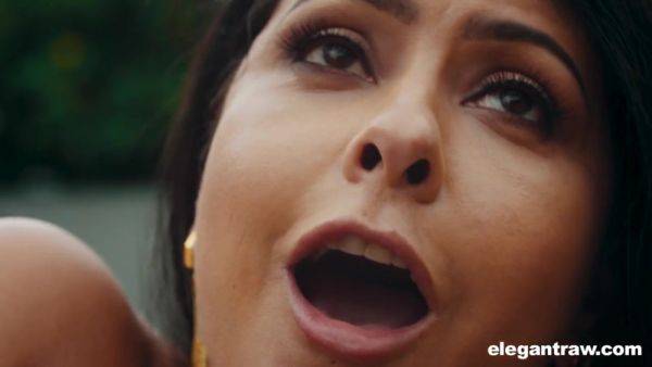 Erotic interrcial anal outdoors by the pool - BBC Stretches Her Latina Ass - xtits.com on poweredporn.com