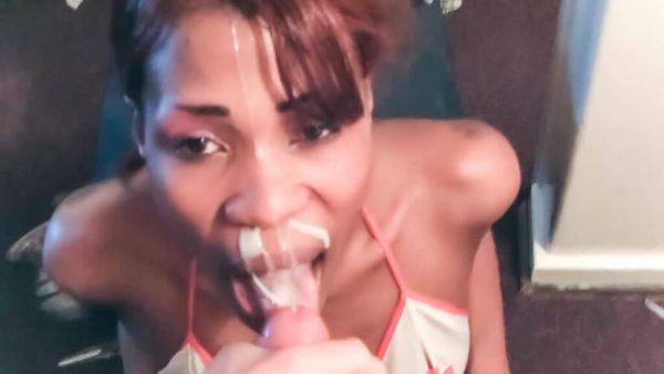 Hot African Slut Whore Mommy Gets Warm Cumshot By Big Dick! - txxx.com on poweredporn.com