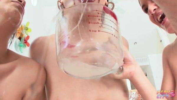 Triple Slut Deepthroat Blowjob - hotmovs.com on poweredporn.com