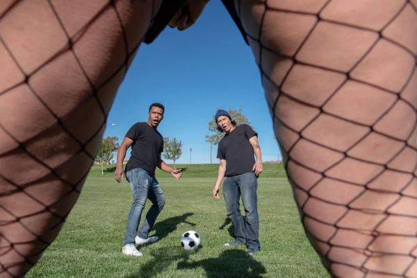 Curvy slut Eva Notty pleasures bald-headed dude in bed - xhand.com on poweredporn.com