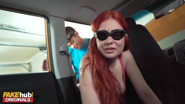 Redhead Girls Get Down And Dirty At The Garage With Young Mechanic P1 - videomanysex.com - France on poweredporn.com